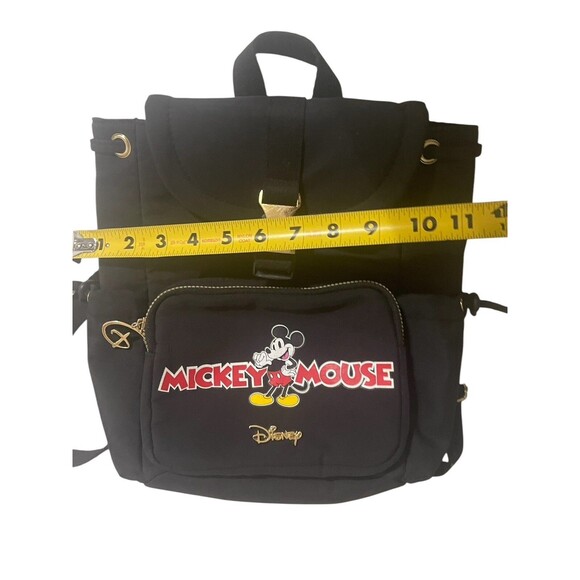 Disney’s Mickey Mouse Backpack Black Nylon - Picture 13 of 16